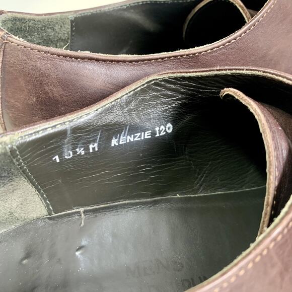 Donald J Pliner Kenzie Monk Buckle Strap Brown Leather Men Shoe Size 10.5 main image 7